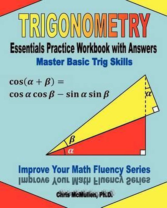 Trigonometry Essentials Practice Workbook with Answers - cover