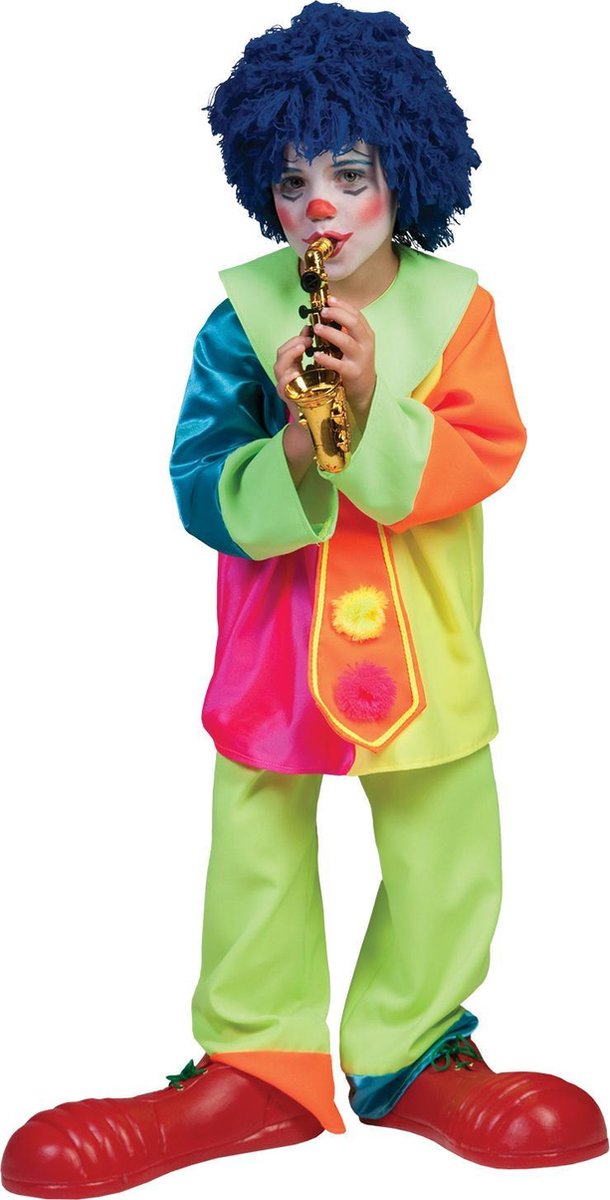 Clown kostuum - Silly Billy Jongen - Maat 152