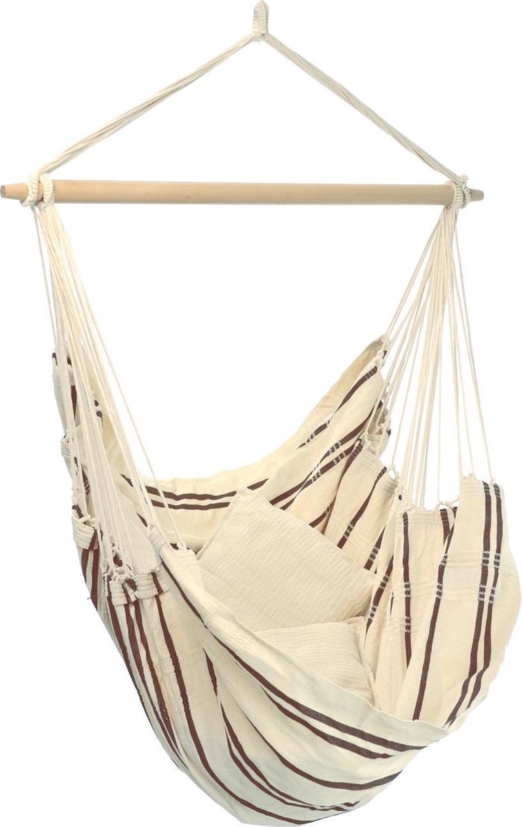 Bol.com Hangstoel Amazonas Cappuccino aanbieding
