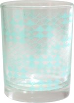 TAK Design Drinkglas Rock Mini Paterns - Glas - Ø7 x 9 cm - Mini Patterns