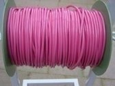 Springtouw op rol 5mm 150mtr roze