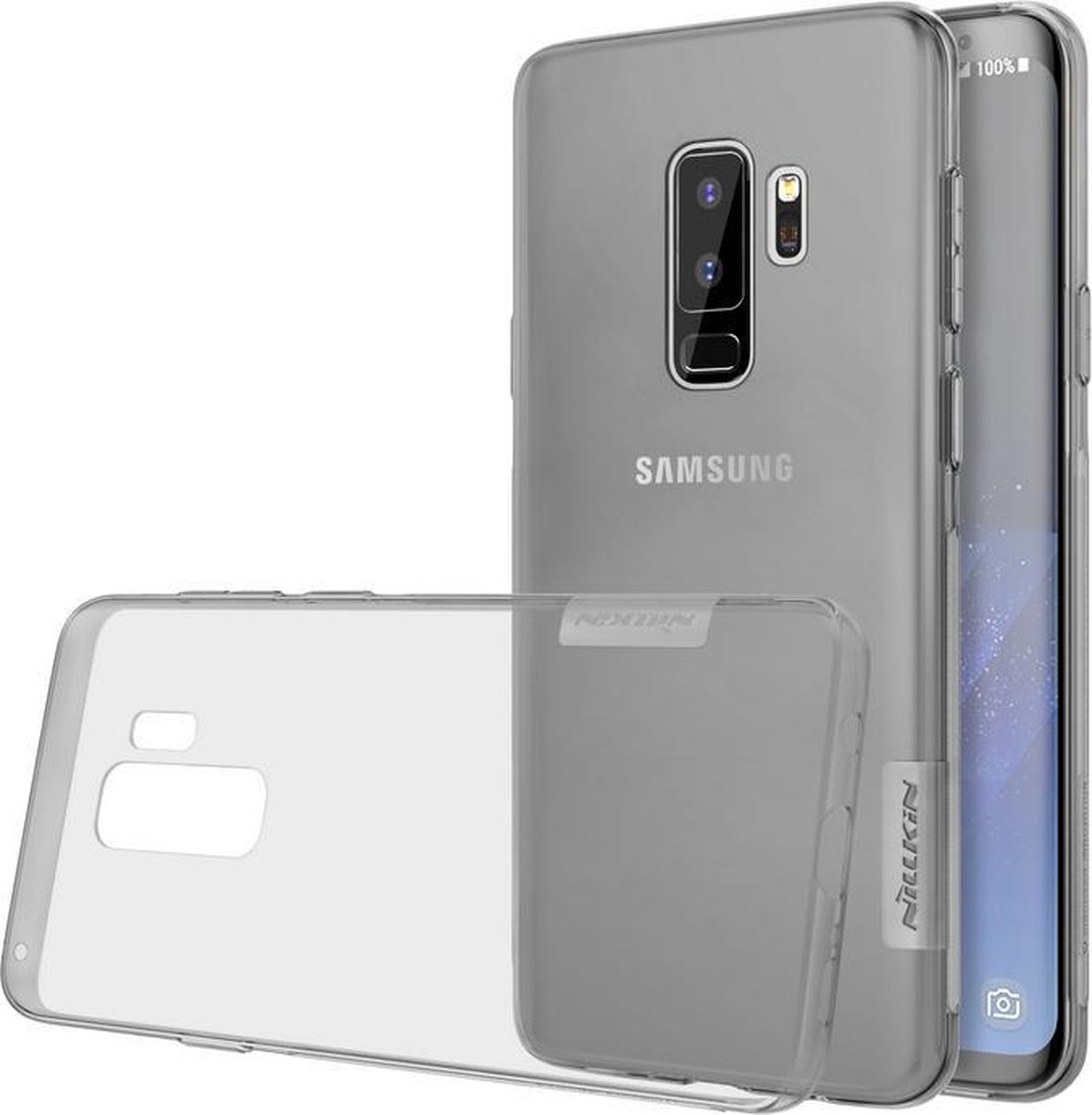 Nillkin Nature TPU Hoesje - Grijs voor Samsung Galaxy S9 Plus (G965)