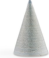 Kähler Design Glazed Cone - 11 cm - Blauw gemeleerd