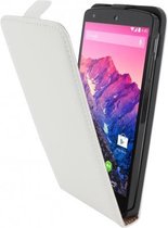 Mobiparts - wit premium flipcase voor de LG Nexus 5