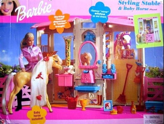 Boek: Barbie Kapschuur Speelset en Babypaardje, geschreven door Barbie