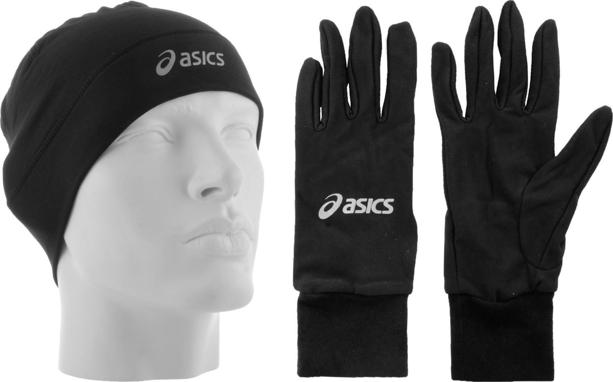 Jane Austen Dubbelzinnig Afgrond Asics Sporthandschoenen - Unisex - zwart muts + handschoen | bol.com