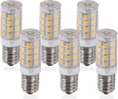 Groenovatie Lampe LED Mini E14 Fitting - 4W - 54x16 mm - Dimmable - 6-Pack - Blanc Chaud