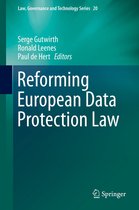 Law, Governance and Technology Series 20 - Reforming European Data Protection Law