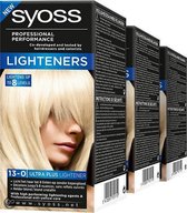 Syoss Color baseline 13-0 Ultra Plus Lightener - 3 st - voordeelverpakking