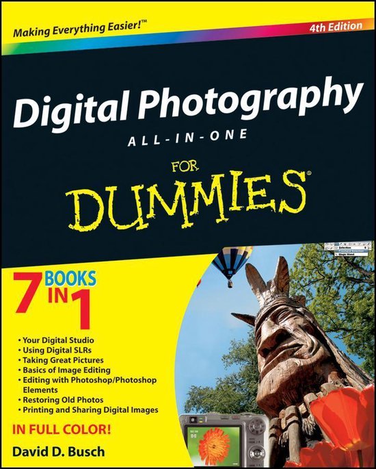 Digital Photography All-in-One Desk Reference For Dummies - cover