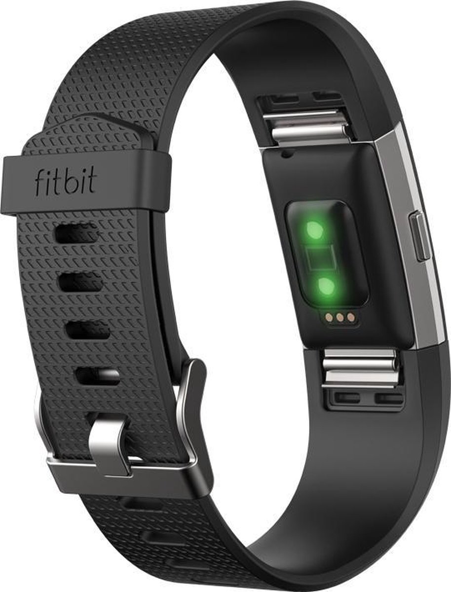 uitbreiden onze ingesteld Fitbit Charge 2 - Activity tracker - Zwart - Small | bol.com