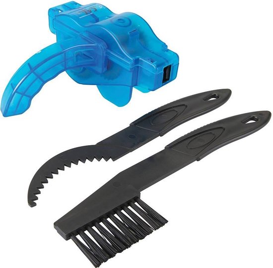 Silverline 3-delige ketting en versnelling schoonmaak set | bol.com