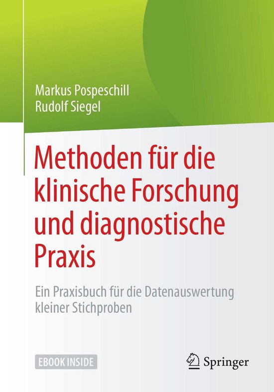 Methoden für die klinische Forschung und diagnostische Prax ... - cover