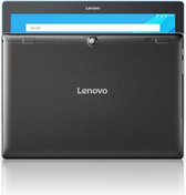 Tablet Hoes Lenovo Tab 10 | Tab 2 A10-30 Siliconen Cover Geruit met transparant zijkanten
