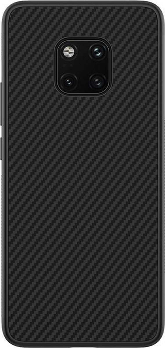 Nillkin HardCase Synthetic Carbon - Huawei Mate 20 Pro - Zwart