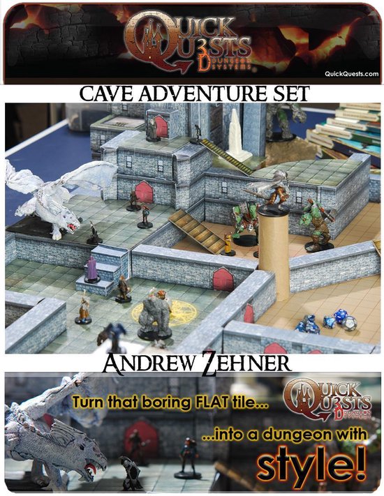 PRINTABLE 3D Dungeon Tiles Master DM Set For Dungeons And Dragons D 