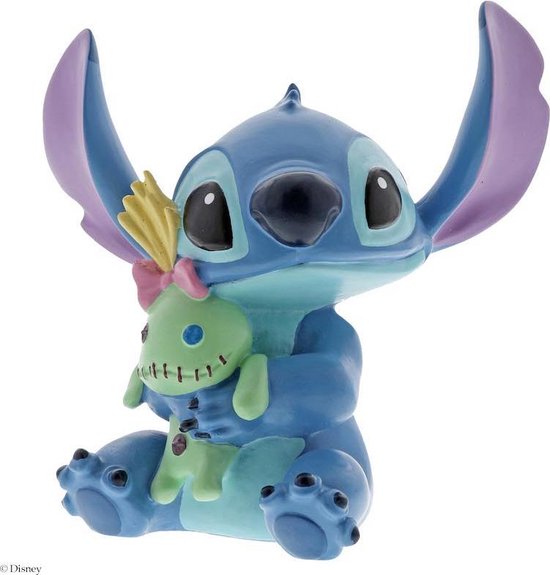 Disney beeldje - Showcase collectie - Stitch with Doll / Stitch met Scrump