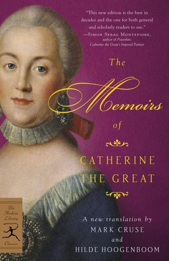 Modern Library Classics - The Memoirs of Catherine the Great - cover