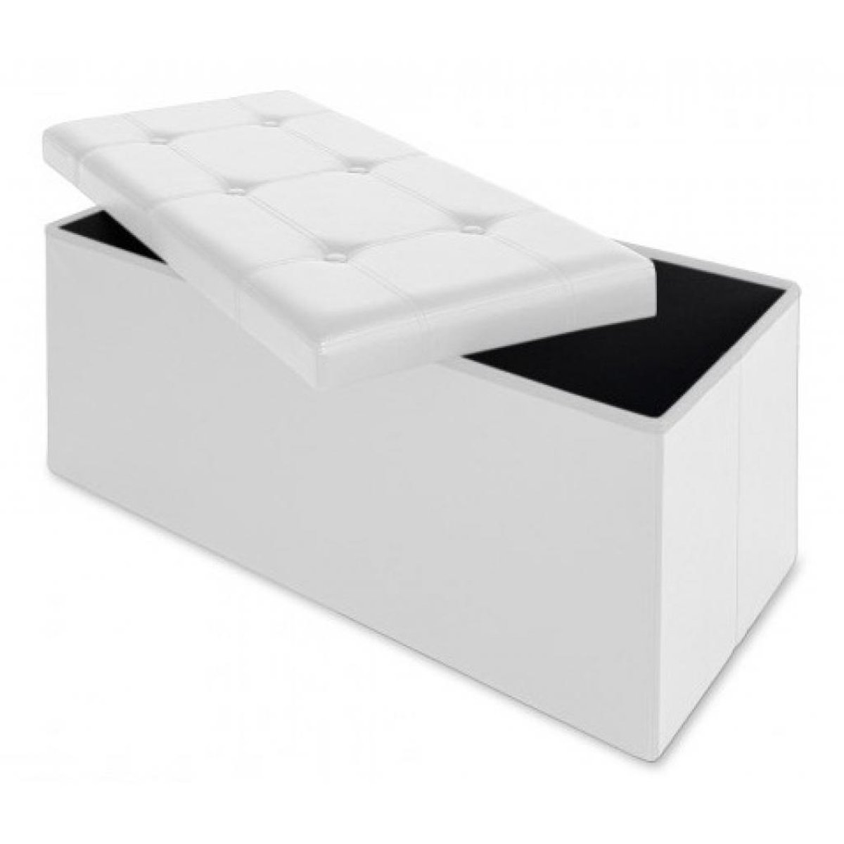 CASARIA® Moderne 2-in-1 Zitbank met Opbergruimte Kunstleer Klapbaar