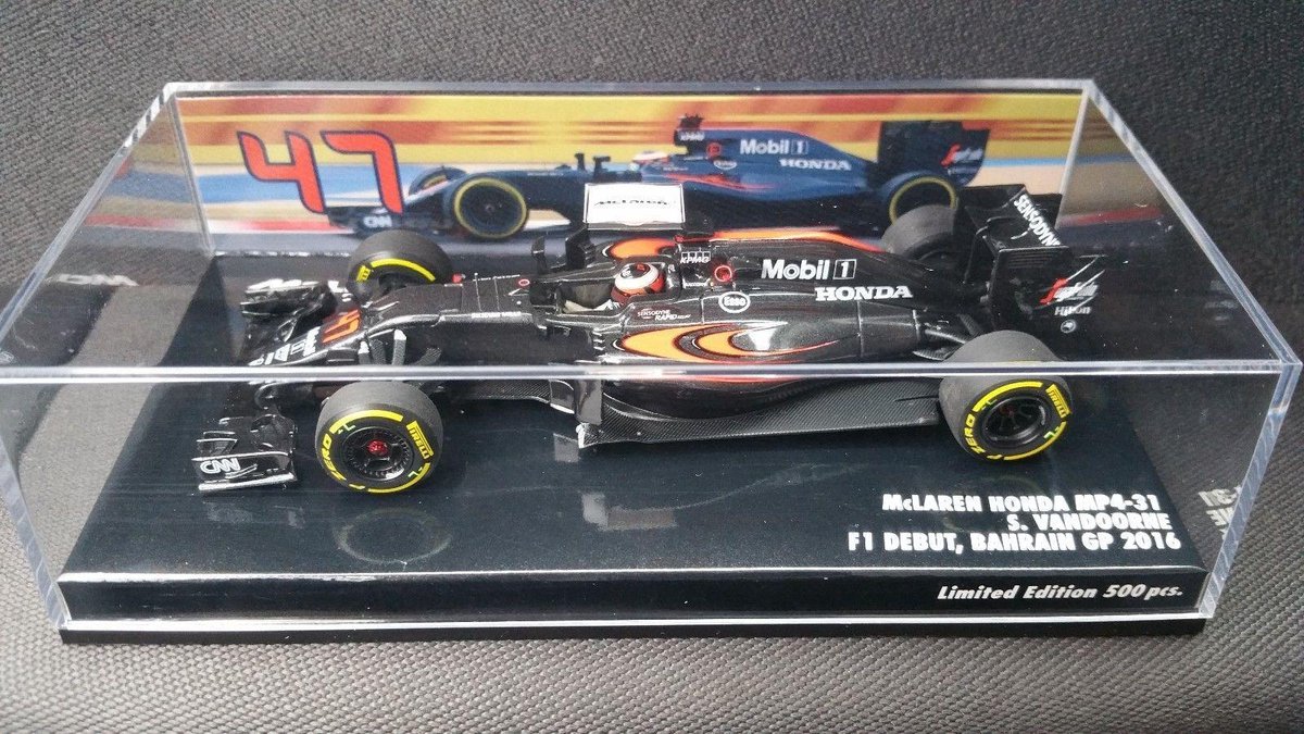 Modèle Réduit McLaren MP4-31 Vandoorne - GP De Bahreïn 2016 - 1/43 Minichamps