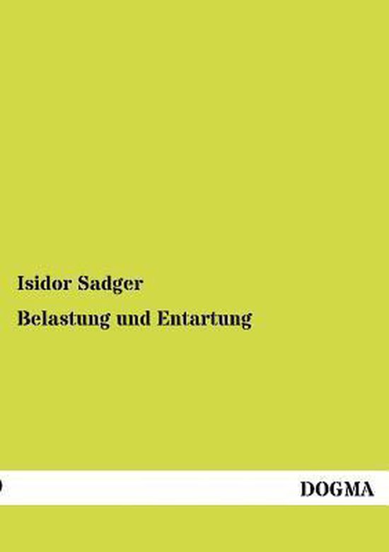 Belastung und Entartung - cover