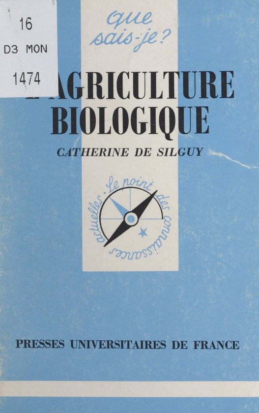 L'agriculture biologique - cover