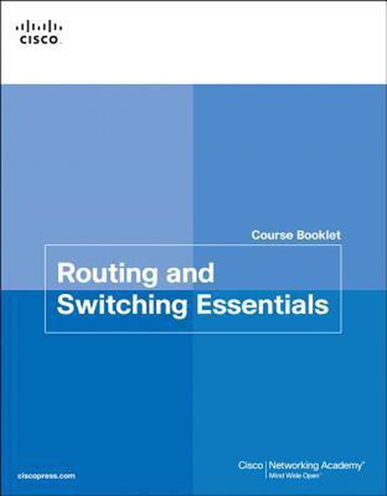 Routing & Switching Essentials Course Bo 9781587133190 Cisco