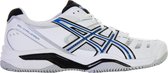 Asics Gel-Challenger 5 Clay  Sportschoenen - Maat 46 - Mannen - wit/zwart/blauw