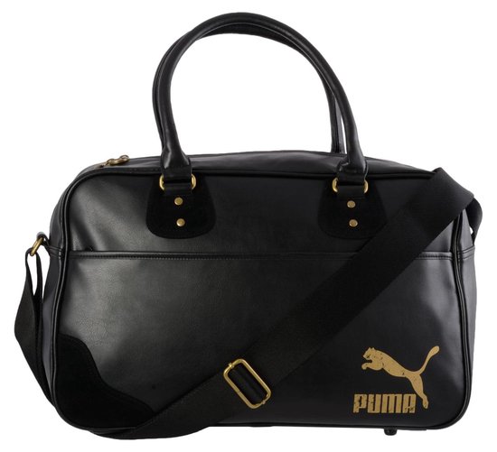 Puma Schoudertas - Vrouwen - zwart/goud | bol.com