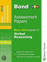 Bond More Third Papers In Verbal Reasoning 9-10 Years