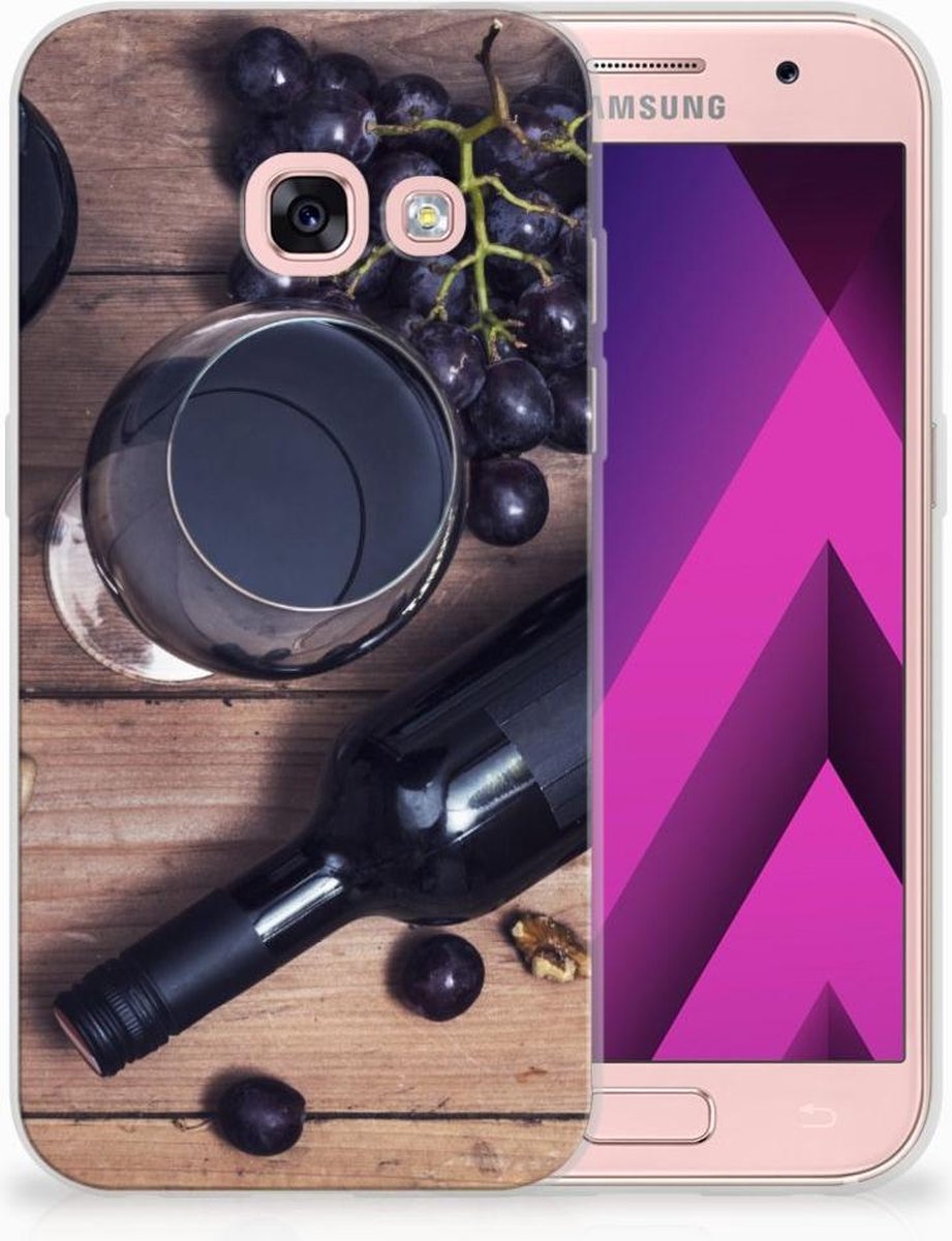 Samsung Galaxy A3 2017 Siliconen Case Wijn