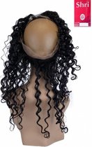 Shri 100% Indian Human Hair 360⁰ Frontal Deep Wave, 14 Inch, 130% Density