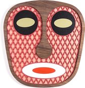 Umasqu Modern Afrikaans Masker #7 Schilderij 55 * 48cmMedium