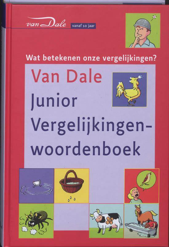 Boek cover Van Dale Junior Vergelijkingenwoordenboek van Ton den Boon (Hardcover)