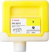 Canon PFI-301Y - Inktcartridge / Pigment Geel