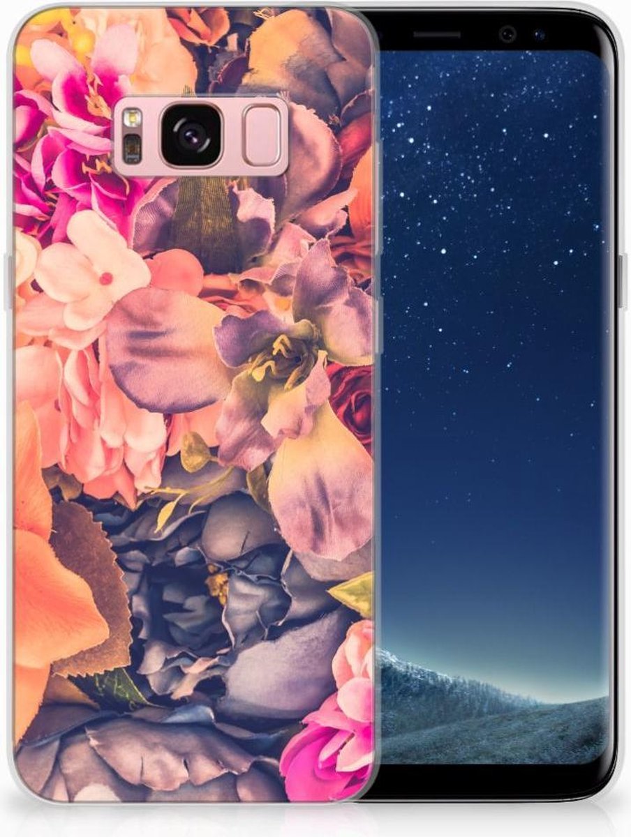 Samsung Galaxy S8 TPU Case Bosje Bloemen
