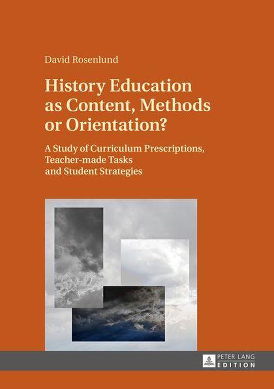 History Education as Content, Methods or Orientation? - cover
