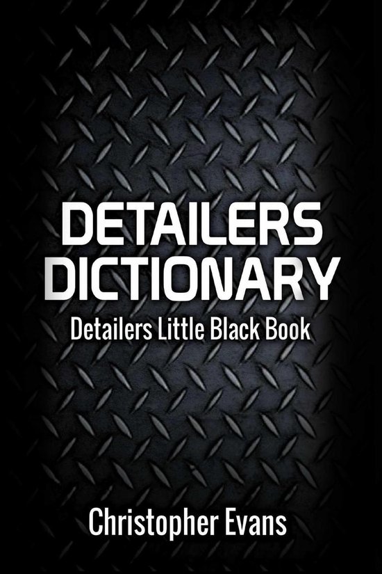 Detailers Dictionary - cover