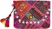 Debbie Katz Patchi Clutch - Roze/Multi