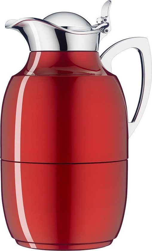 kas Groenten Verbeelding Alfi Juwel Thermoskan - 1.0 l - Rood - Velvet Burgundy | bol.com