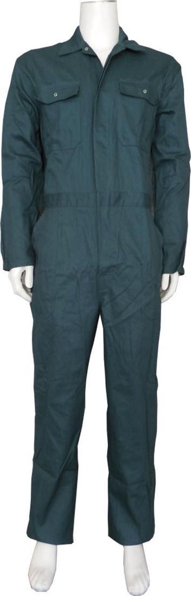 Yoworkwear Overall 100% katoen flessengroen maat 51