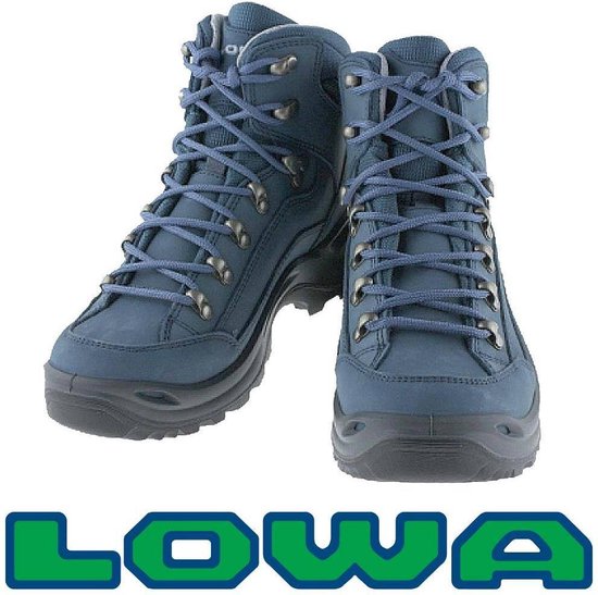 Meindl-3046-29-Blauw combi-Dames-Wandelschoenen \u0026 Bergschoenen-Hoge  Wandelschoenen