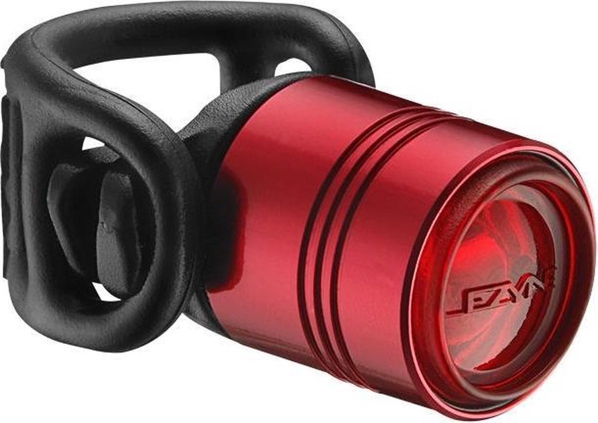 Lezyne Femto Drive Front Voorlamp – Fietslamp – Fiets Koplamp – Fiets verlichting – Veiligheidslampje – 4 knipperstanden – 7 lumen - Red