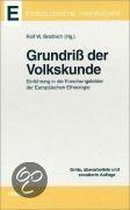 Grundriß der Volkskunde