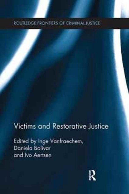 Routledge Frontiers of Criminal Justice- Victims and Restora ... - cover
