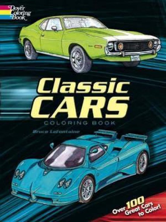 Foto: Classic cars colouring book