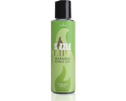 Sensuva Sizzle Lips Warming Gel - Caramel Apple