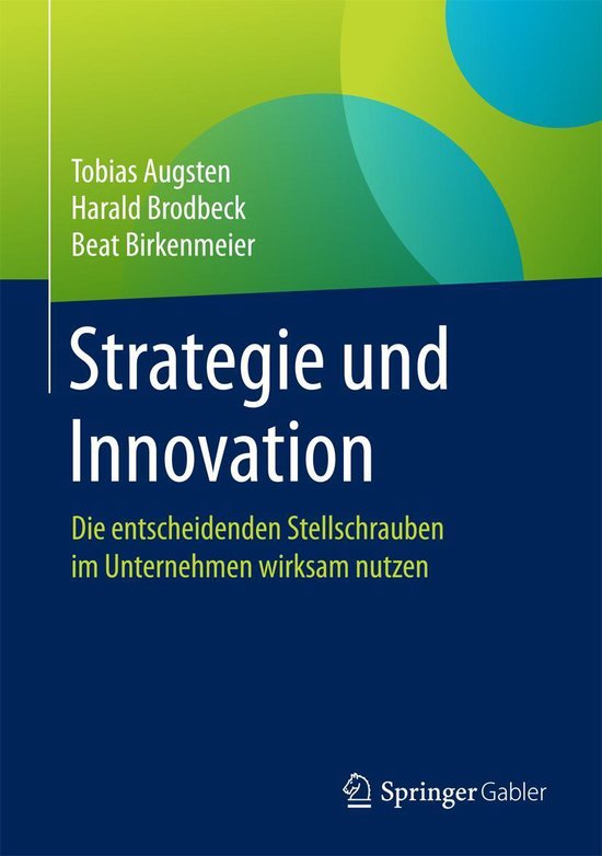 Business and Economics (German Language) - Strategie und Inn ... - cover