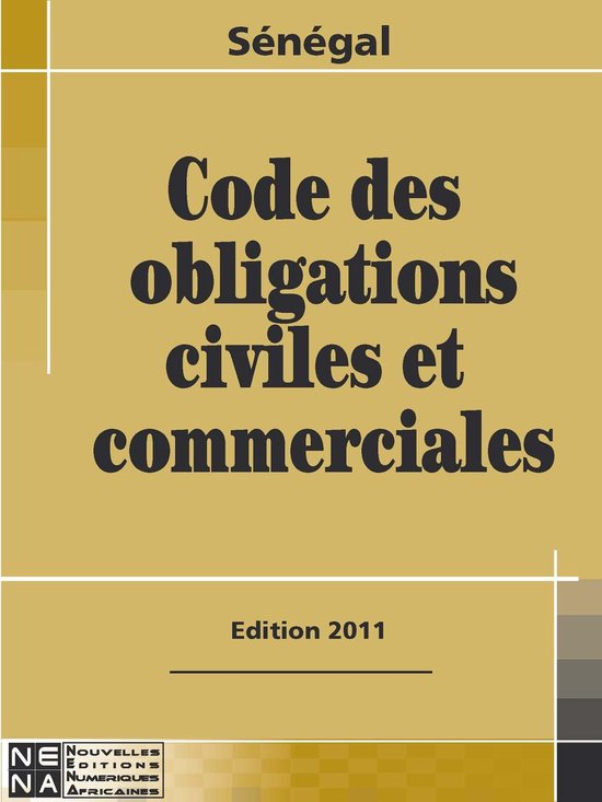 Sénégal - Code des obligations civiles et commerciales
