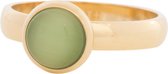 iXXXi Jewelry - Vulring - Cat eye green - Goudkleurig - 2mm - maat 18